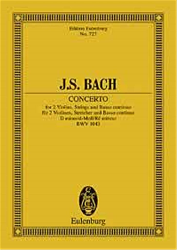 Concert D Bwv1043